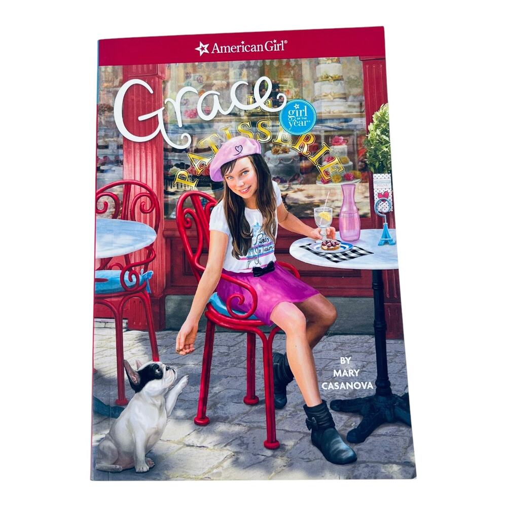 American Girl Doll Grace Meet Book by Mary Casanova Paperback Book One Goty
